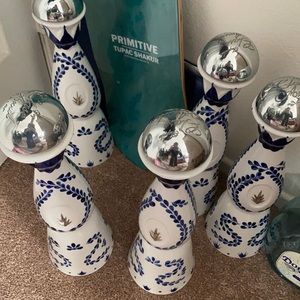 I am selling five clase Azul empty bottles for $30 each or best offer.